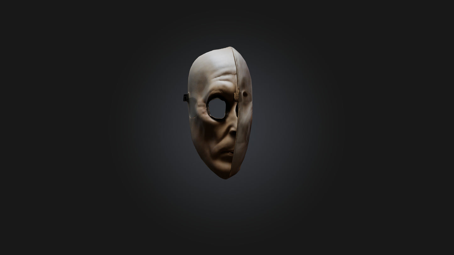 realistic mask 3D model