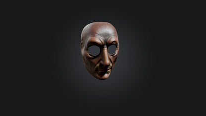 realistic mask 3D model