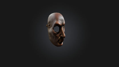 realistic mask 3D model