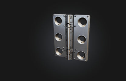 3D model Realistic Metal Door Hinge VR / AR / low-poly