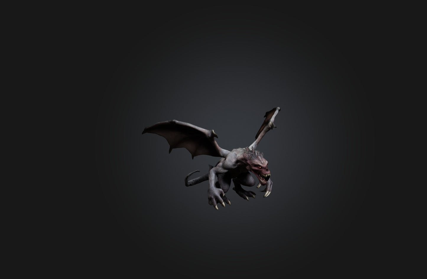 3D model Realistic Monster VR / AR / low-poly