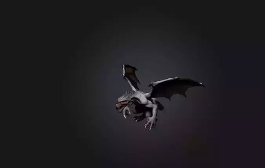 3D model Realistic Monster VR / AR / low-poly