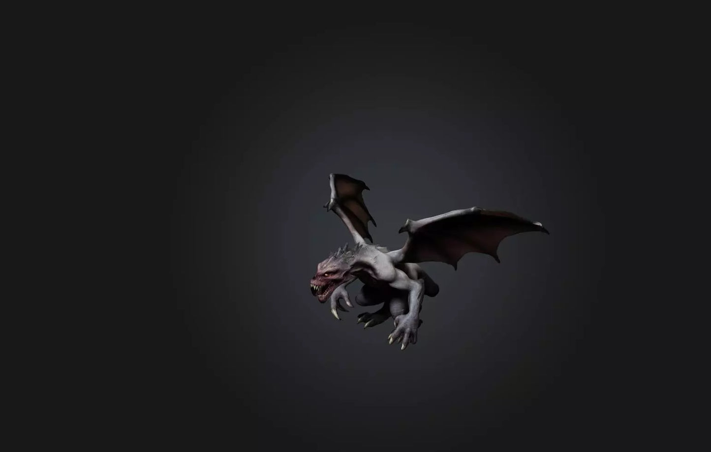 3D model Realistic Monster VR / AR / low-poly