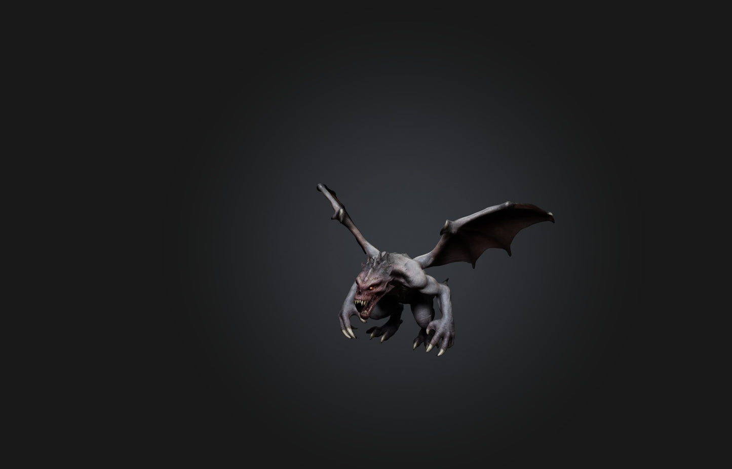 3D model Realistic Monster VR / AR / low-poly