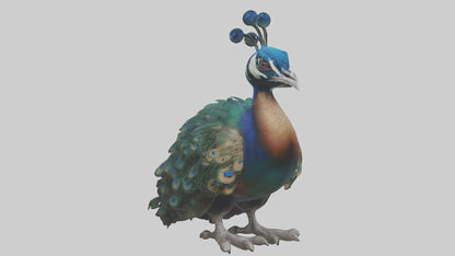 3D model Realistic Pteranodon Model VR / AR / low-poly