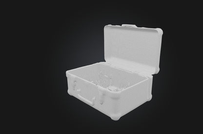 3D model Realistic Toolbox VR / AR / low-poly