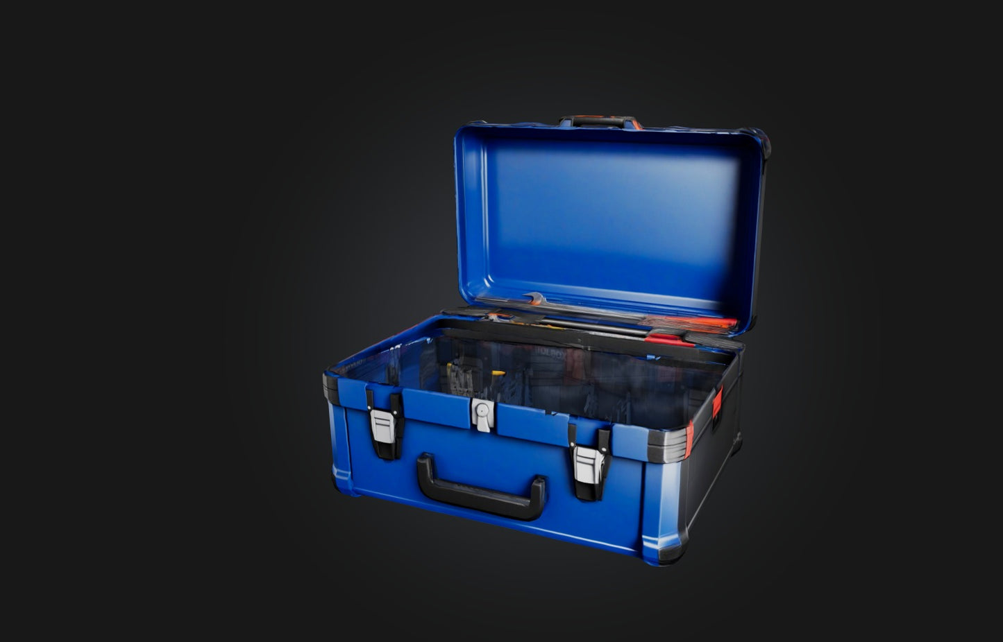 3D model Realistic Toolbox VR / AR / low-poly