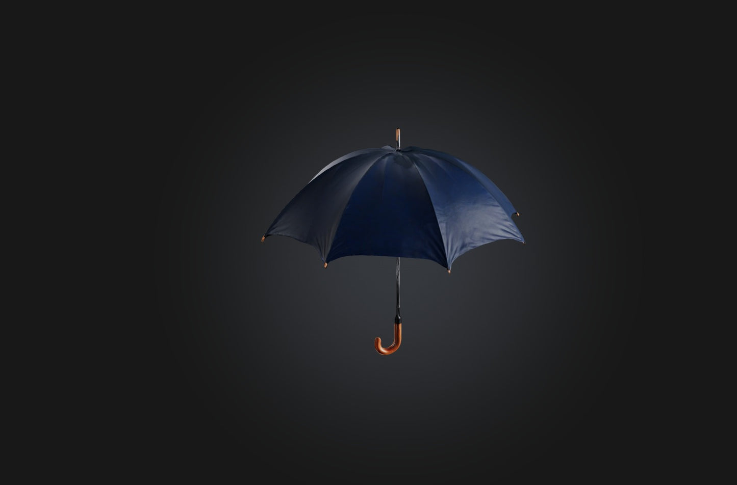 3D model Realistic Umbrella VR / AR / low-poly