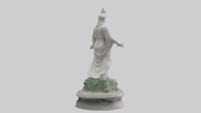 3D model Rebirth of Peace statue model VR / AR / low-poly