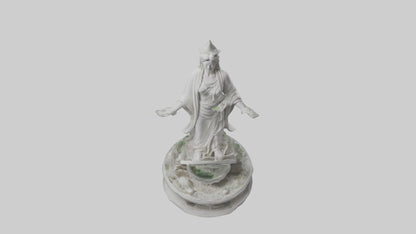 3D model Rebirth of Peace statue model VR / AR / low-poly