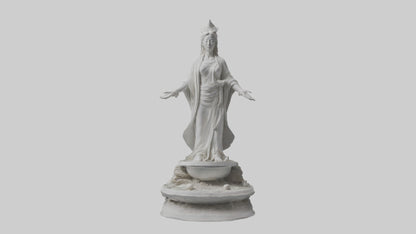 3D model Rebirth of Peace statue model VR / AR / low-poly