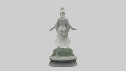 3D model Rebirth of Peace statue model VR / AR / low-poly