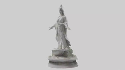 3D model Rebirth of Peace statue model VR / AR / low-poly