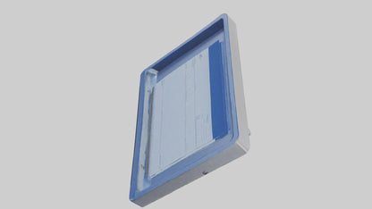 3D model Receipt Tray model VR / AR / low-poly