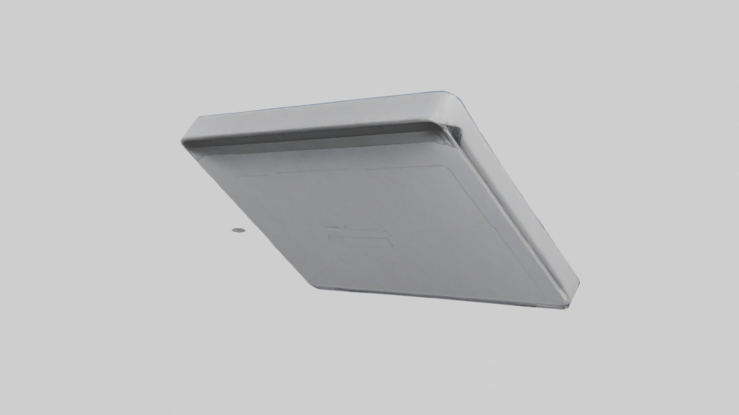 3D model Receipt Tray model VR / AR / low-poly