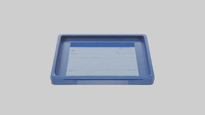 3D model Receipt Tray model VR / AR / low-poly