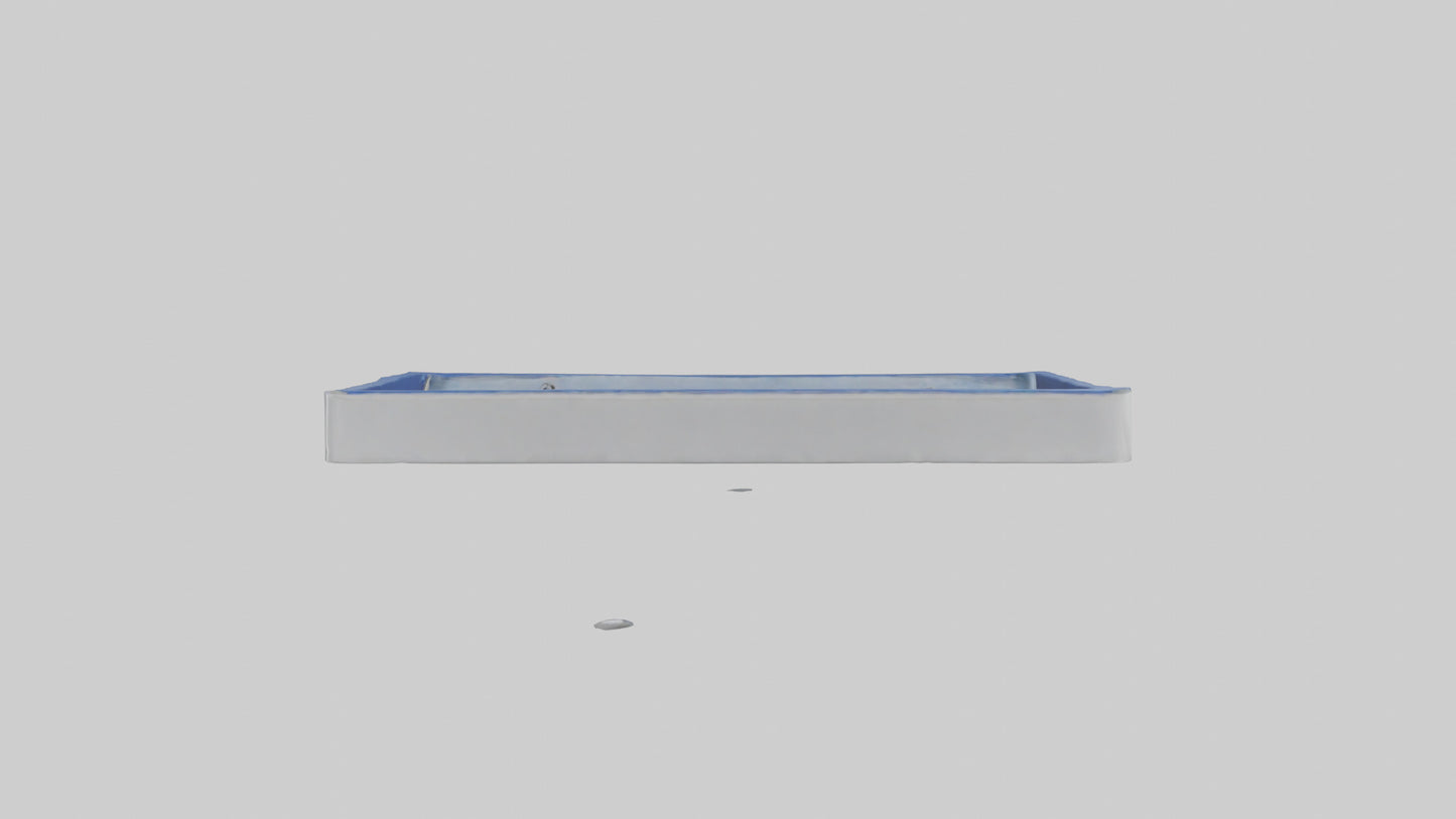 3D model Receipt Tray model VR / AR / low-poly