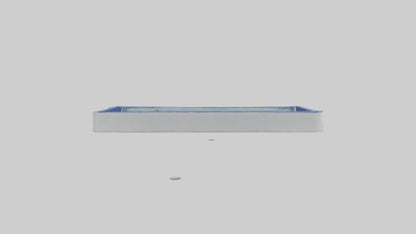 3D model Receipt Tray model VR / AR / low-poly