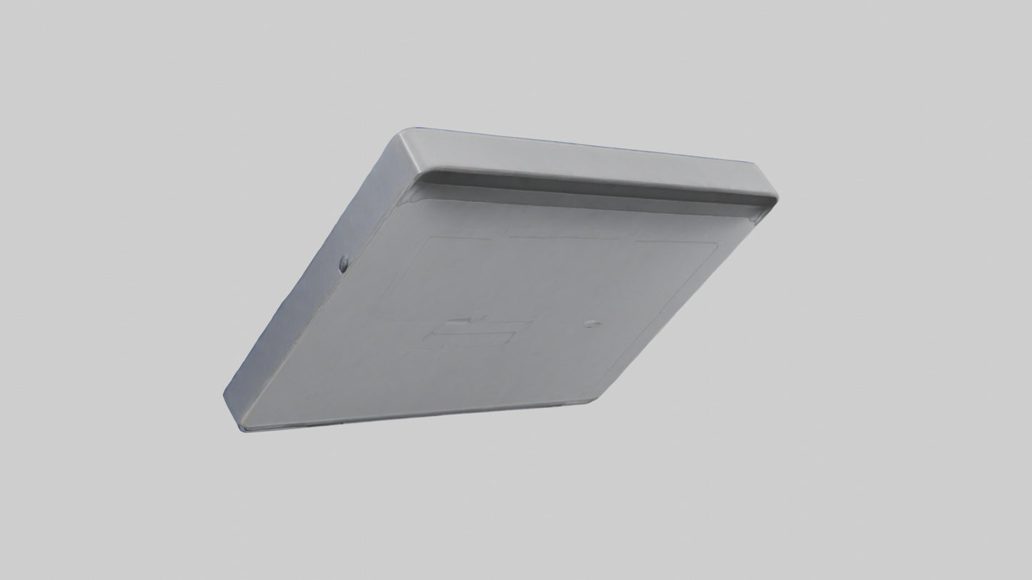 3D model Receipt Tray model VR / AR / low-poly