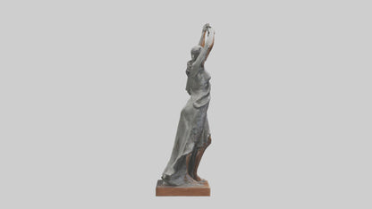 Reclaiming Freedom statue model VR / AR / low-poly