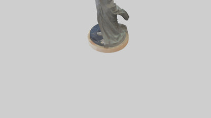 3D model Reclamation of Rights statue model VR / AR / low-poly