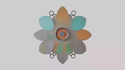 Recycled Art Wall Decor VR / AR / low-poly