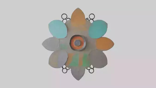Recycled Art Wall Decor VR / AR / low-poly
