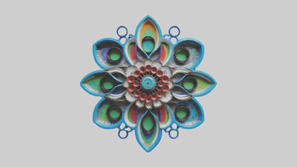 Recycled Art Wall Decor VR / AR / low-poly