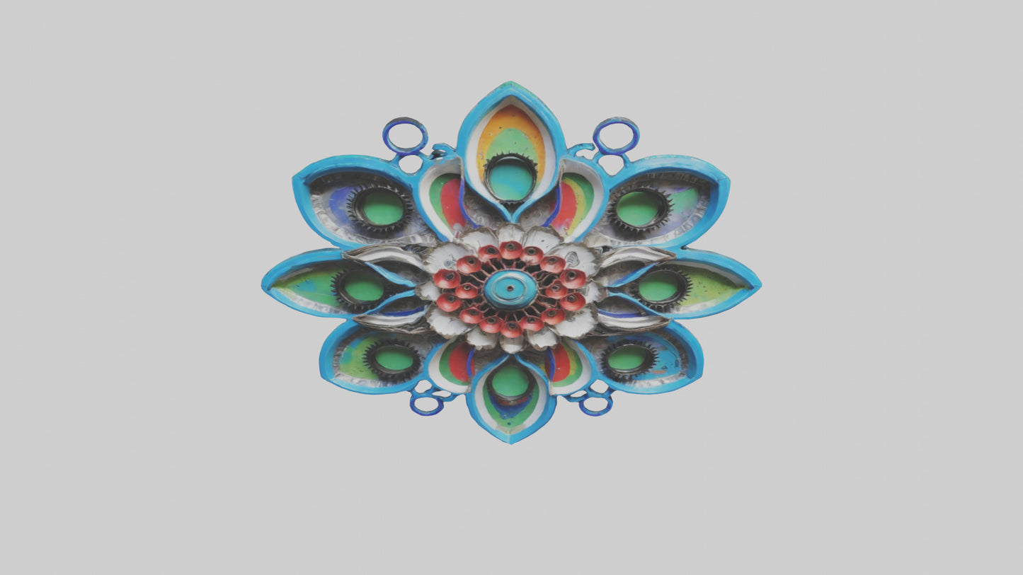 Recycled Art Wall Decor VR / AR / low-poly