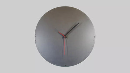 3D model Recycled Material Wall Clock model VR / AR / low-poly