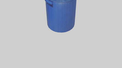 3D model Recycling Bin model 2 VR / AR / low-poly
