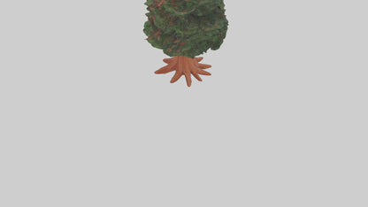 3D model Redwood tree model VR / AR / low-poly