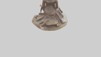 3D model Reese Witherspoon statue model VR / AR / low-poly