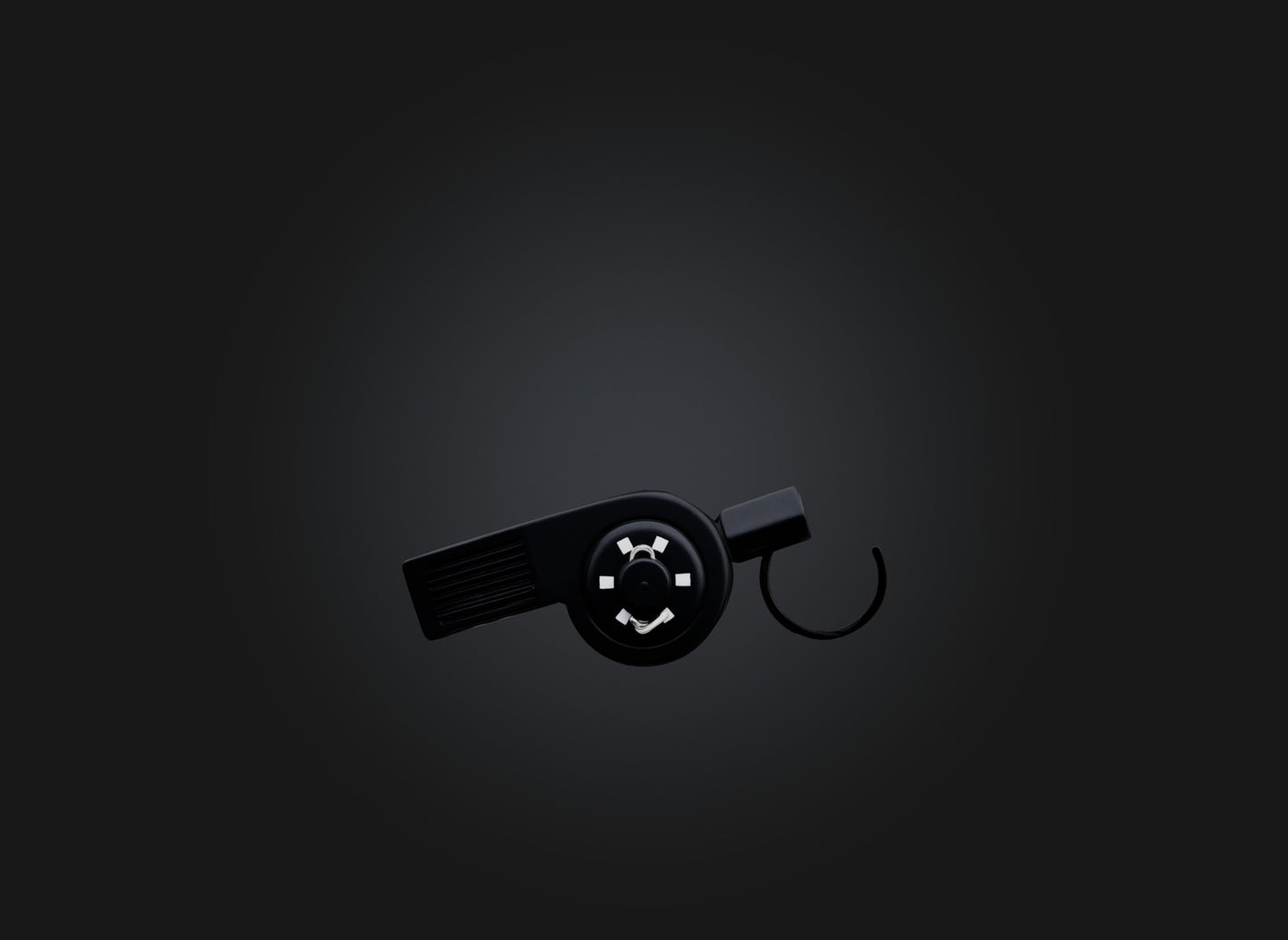 3D model referee whistle VR / AR / low-poly