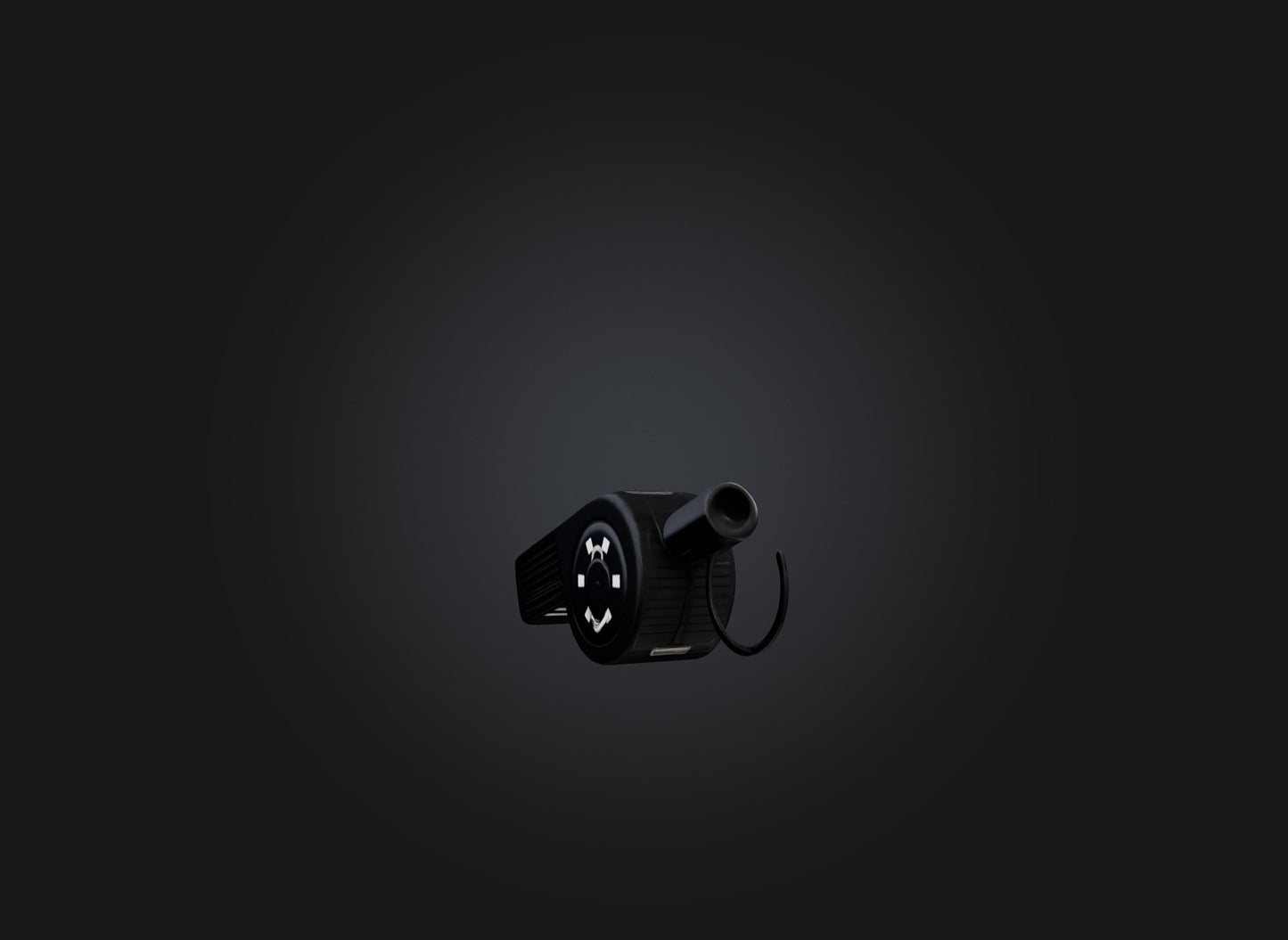 3D model referee whistle VR / AR / low-poly