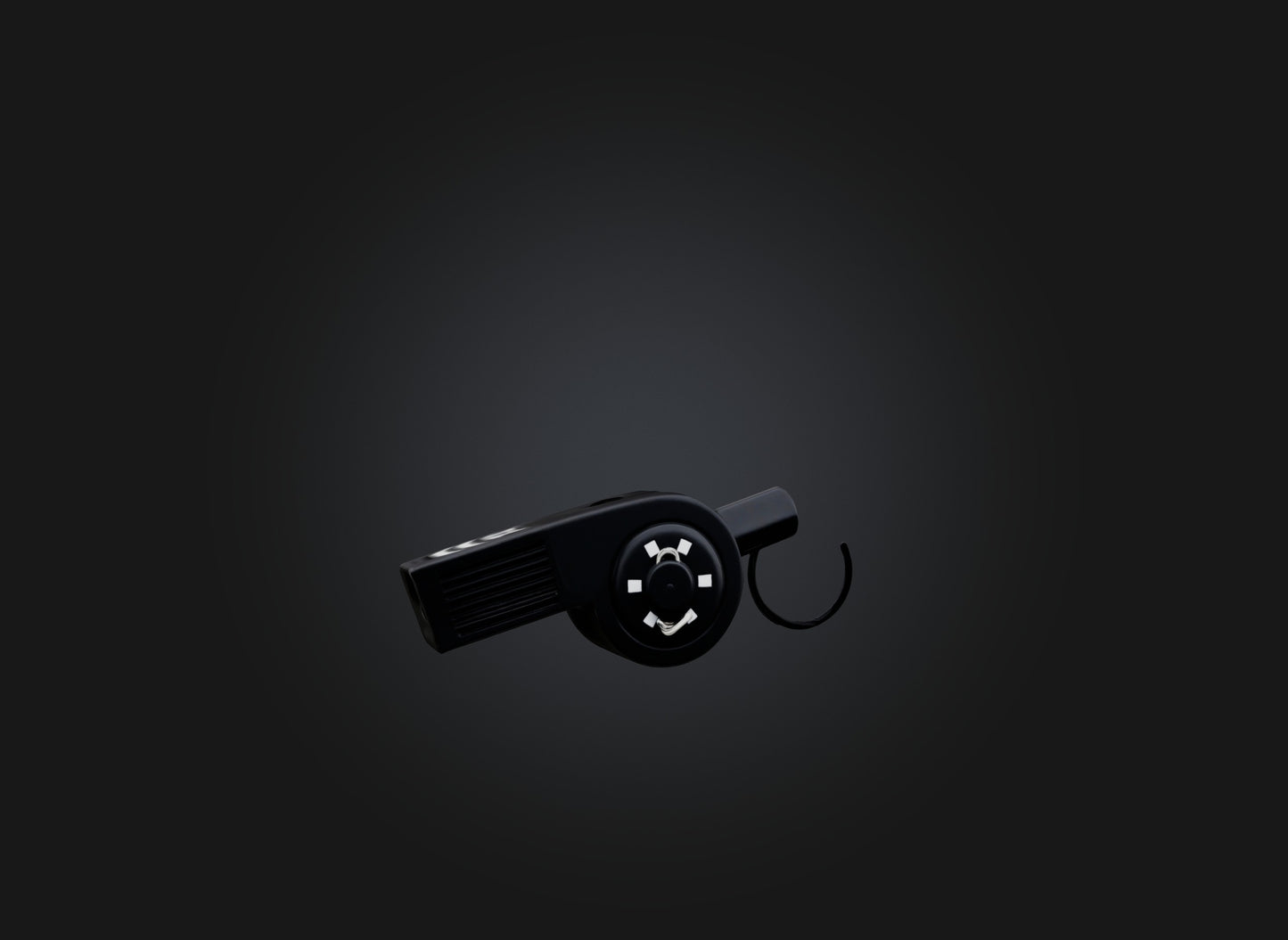 3D model referee whistle VR / AR / low-poly