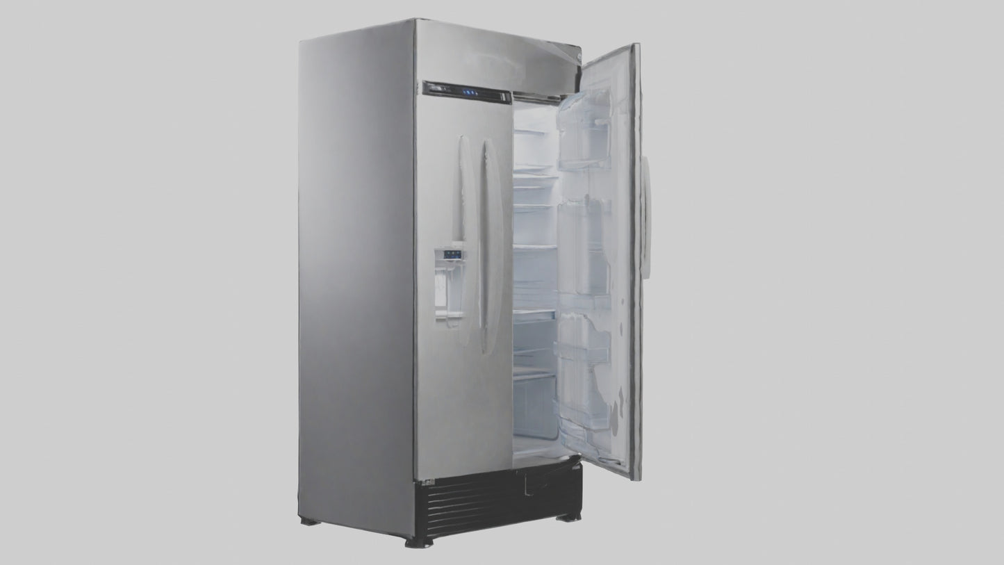 3D model Refrigerator model VR / AR / low-poly