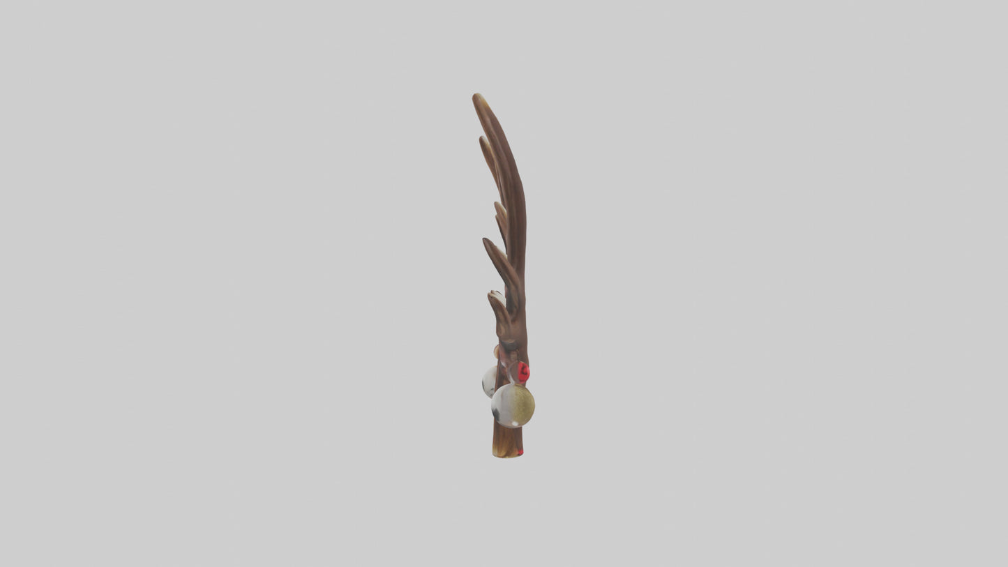 Reindeer Antlers Decor model VR / AR / low-poly