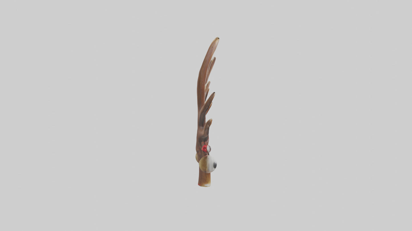 Reindeer Antlers Decor model VR / AR / low-poly