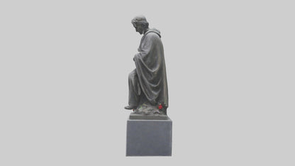 3D model Remembering the Fallen statue model VR / AR / low-poly
