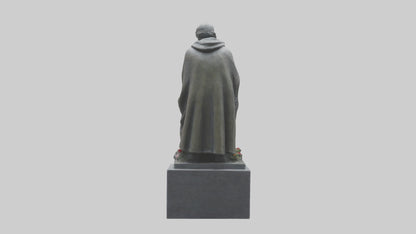 3D model Remembering the Fallen statue model VR / AR / low-poly