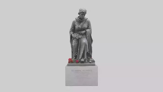 3D model Remembering the Fallen statue model VR / AR / low-poly