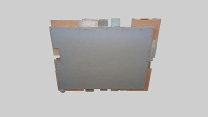 Repurposed Material Wall Art VR / AR / low-poly