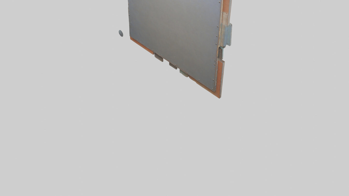 Repurposed Material Wall Art VR / AR / low-poly