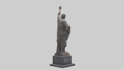3D model Resilience of the People statue model VR / AR / low-poly