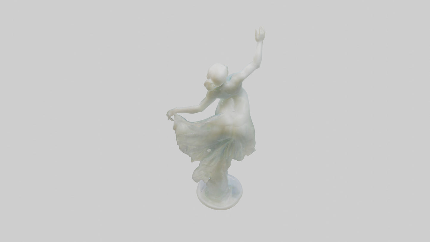 3D model Resin sculpture model VR / AR / low-poly