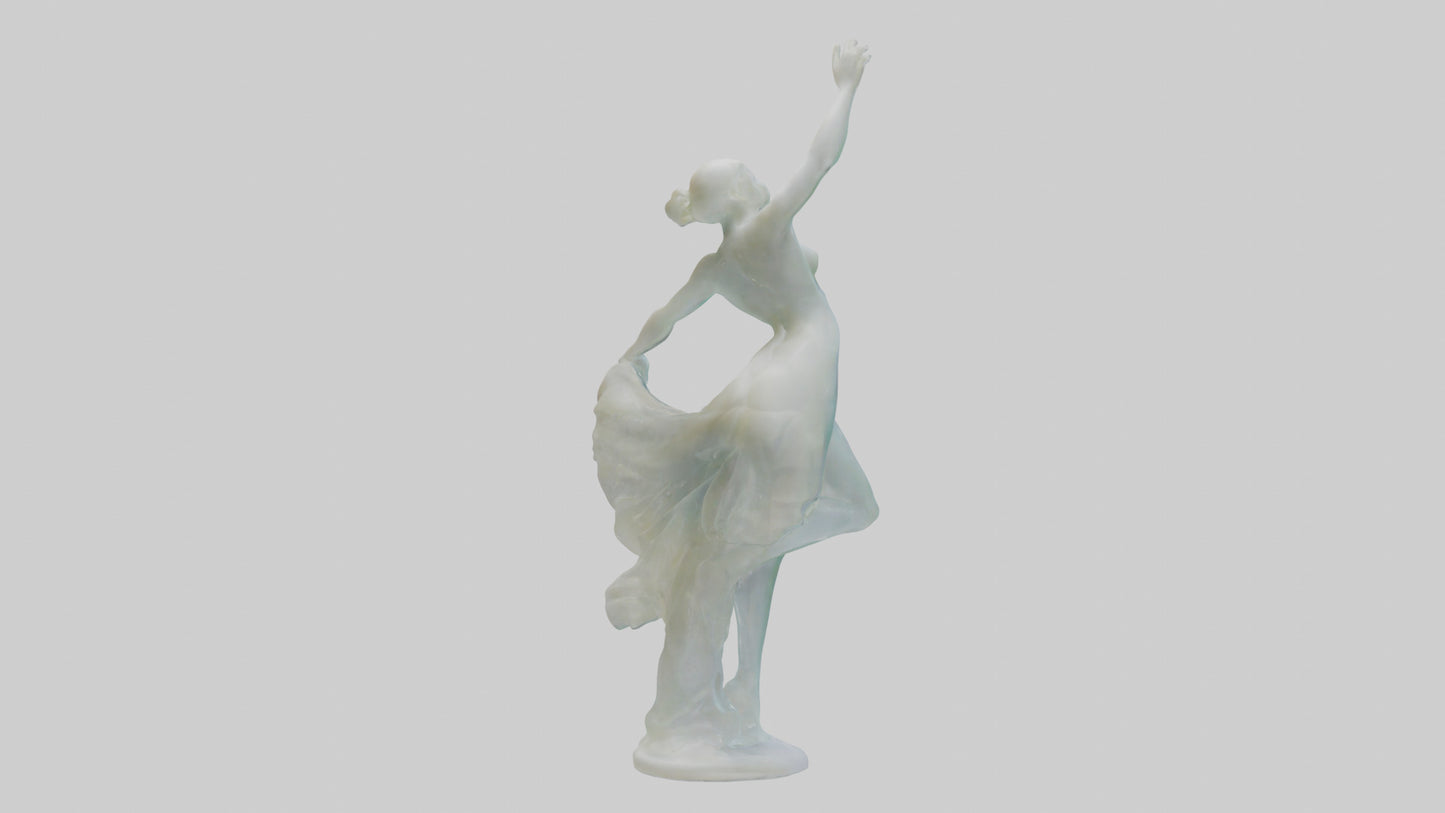 3D model Resin sculpture model VR / AR / low-poly