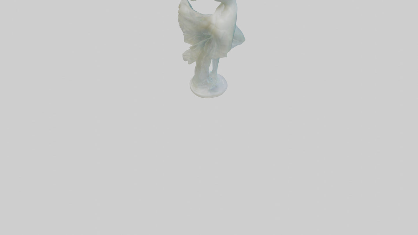 3D model Resin sculpture model VR / AR / low-poly