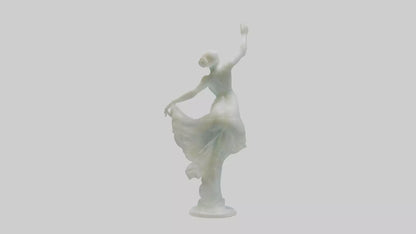 3D model Resin sculpture model VR / AR / low-poly