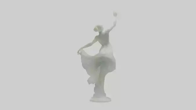 3D model Resin sculpture model VR / AR / low-poly